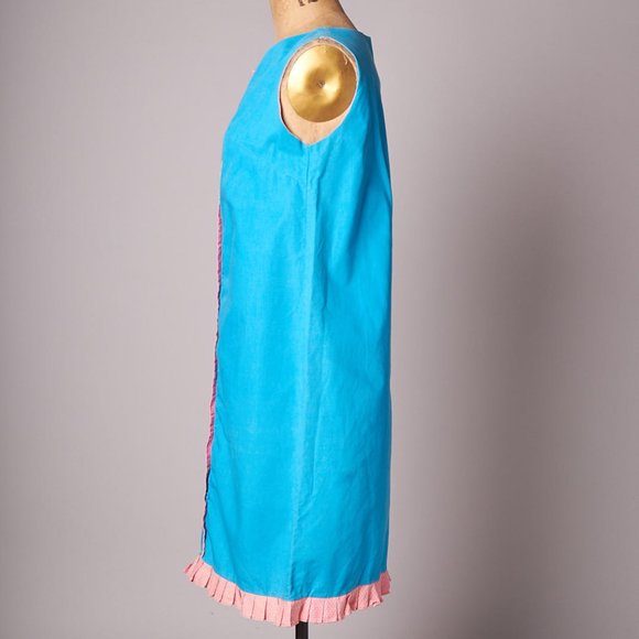 Vintage 1960s Mod Mini Shift Dress - Picture 1 of 8